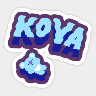 BT21 Koya Sticker